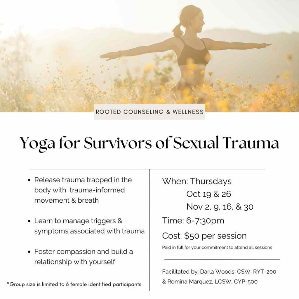 Cover Yoga for sexual trauma